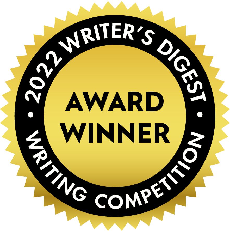2022 writers digest writing competition award winner seal